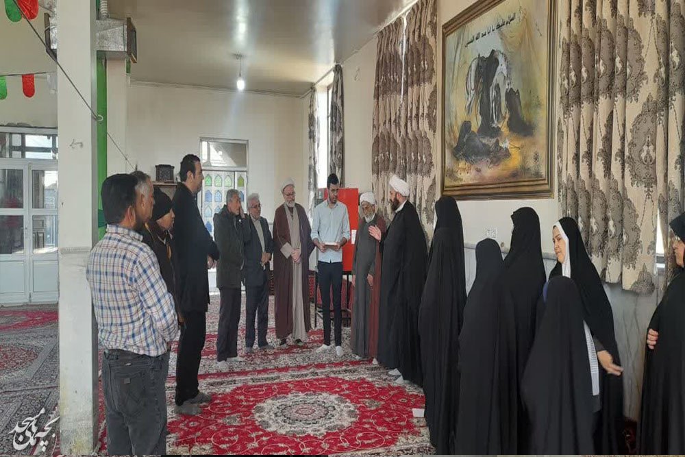 گزارش تصويري بازديد از کانون هاي مساجد روستائي مشهد