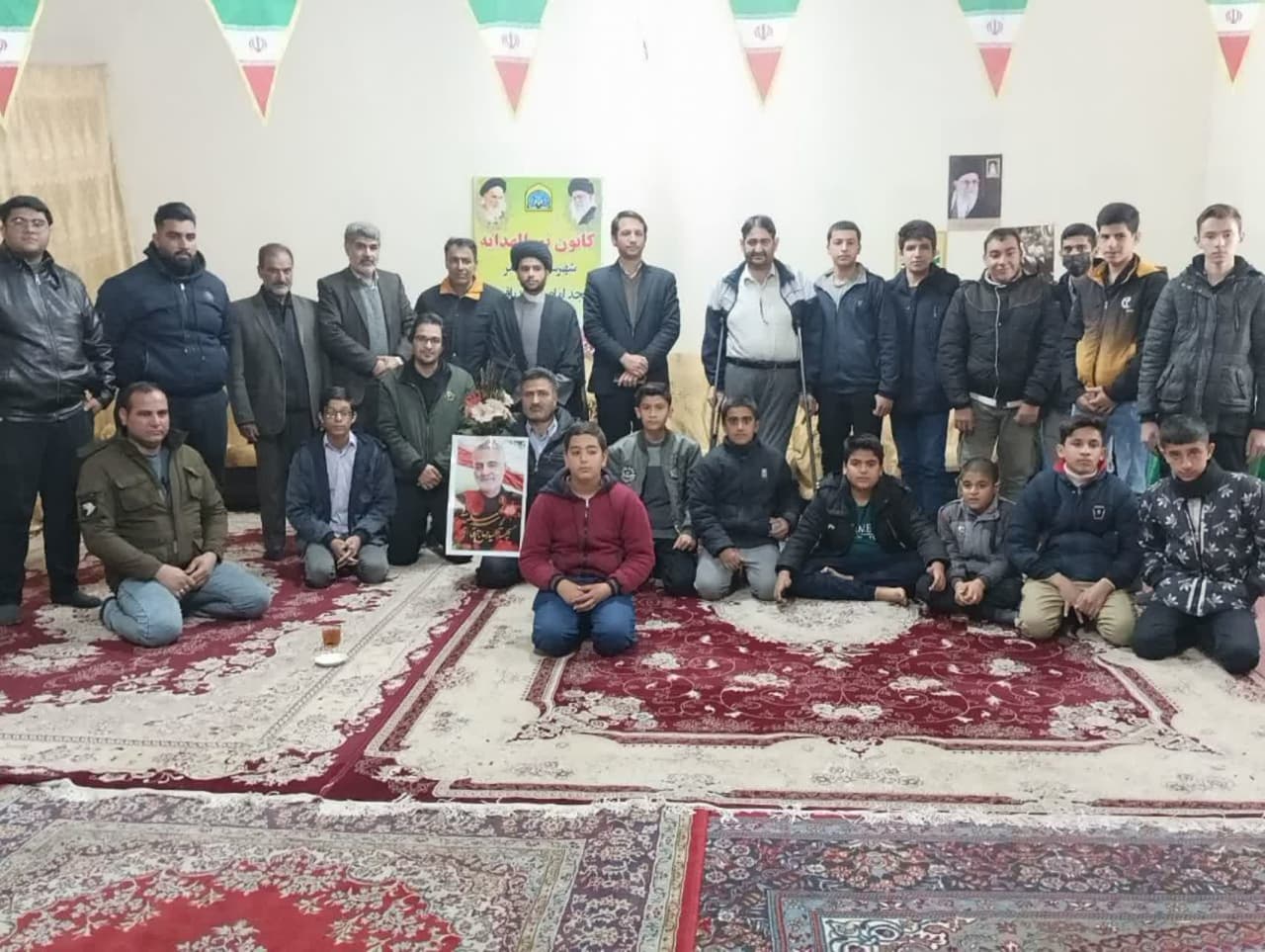 بچه‌هاي مسجد در شهرستان کاشمر به ياد سردار دلها ميزبان قرار همدلي در کانون «نورالهدايه» شدند