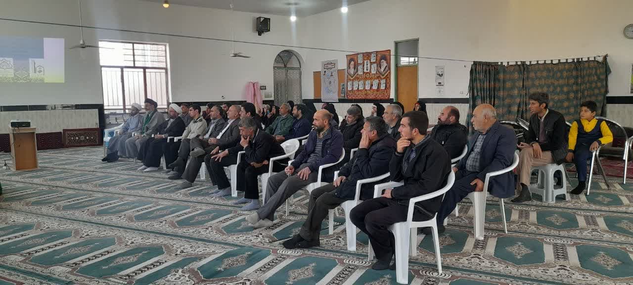 مراسم بزرگداشت 18 اسفندماه سالروز تاسيس کانون هاي فرهنگي هنري مساجد در شهرستان جغتاي برگزار شد